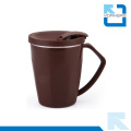 Koreanische 304 Edelstahl Kaffeetasse mit PP Deckel